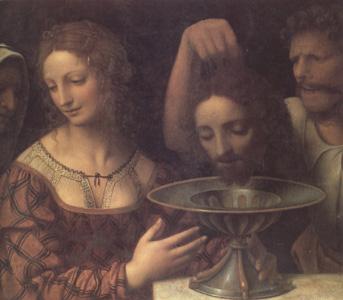 LUINI, Bernardino The Executioner Presents John the Baptist's Head to Herod (nn03) oil painting image